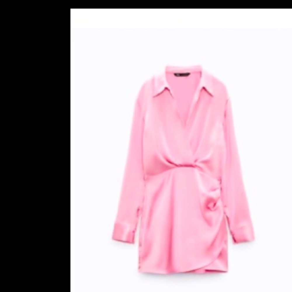 Pink Zara dress